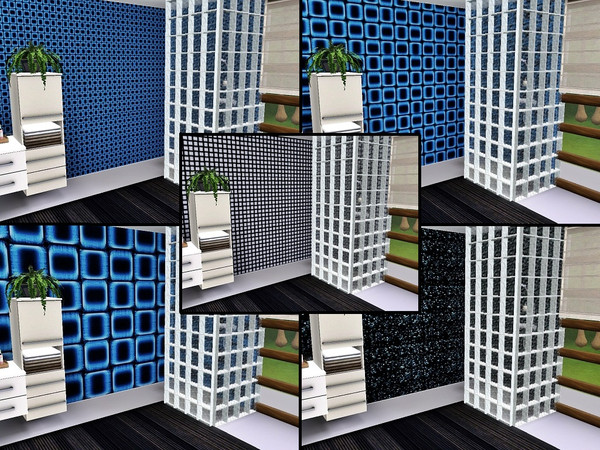 Sims 3 — Bathroom tiles set by Prickly_Hedgehog — New chic tiles for your bathroom