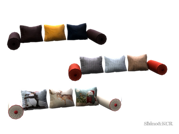 Sims 4 — PB Printer Home Office - Pillowset by ShinoKCR — To make your Daybed more compfy