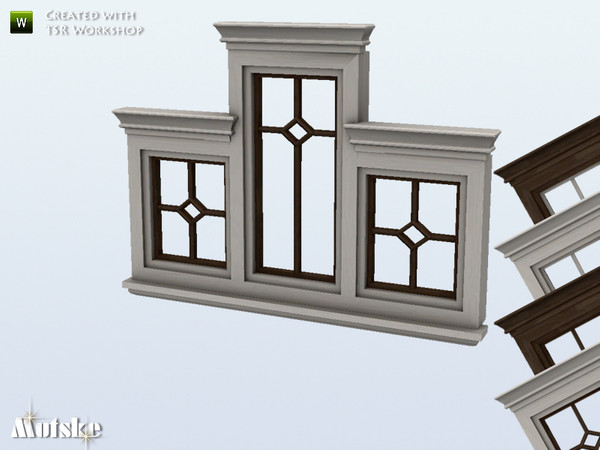 Sims 4 — Window Pelham 3x1 by Mutske — Part of Pelham Window and Door Collection. Made by Mutske@TSR.