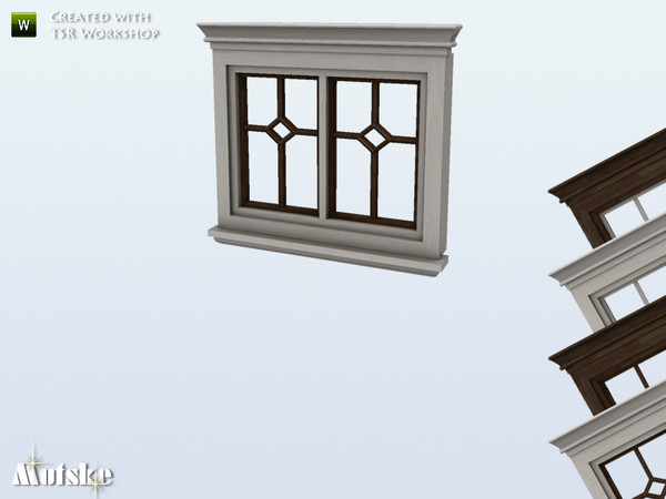 Sims 4 — Window Pelham Attic 2x1 by Mutske — Part of Pelham Window and Door Collection. Made by Mutske@TSR.