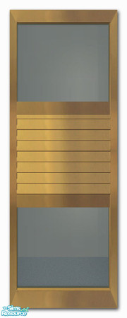 Sims 2 — GEA-XTRA Venetian - Middle STRAIGHT by simtomatic — You'll need to download the GEA Window 1-Tile STRAIGHT at