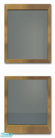 Sims 2 — GEA-XTRA 2 Squares STRAIGHT by simtomatic — You'll need to download the GEA Window 1-Tile STRAIGHT at the