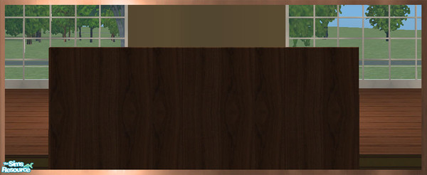 Sims 2 — GEA Build - Staircase Railing 2 by simtomatic — In Medium Wood. A railing to accompany the staircase.