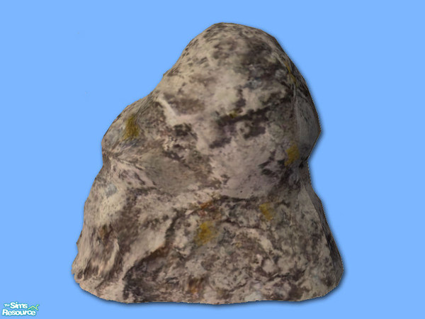 Sims 2 — Beach Rock 02 - Mesh by Shakeshaft — Part of a set of objects to create a Shipwreck for your simmies beaches,