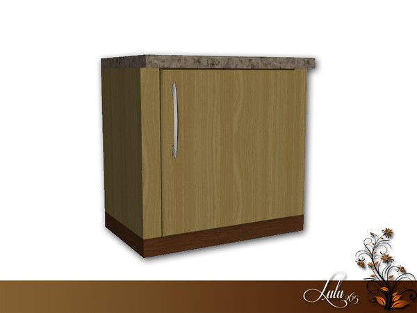 Sims 3 — Modern Kitchen Counter  by Lulu265 — Part of the Modern Kitchen Set Fully CAStable 