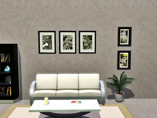 Sims 3 — Foliage & Flow set by Prickly_Hedgehog — A set of photos depicting foliage and flowing water. Mesh belongs