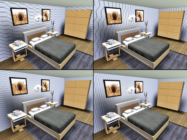 Sims 3 — Modern Ovals set by Prickly_Hedgehog — A set of modern wallpapers. Found in geometric