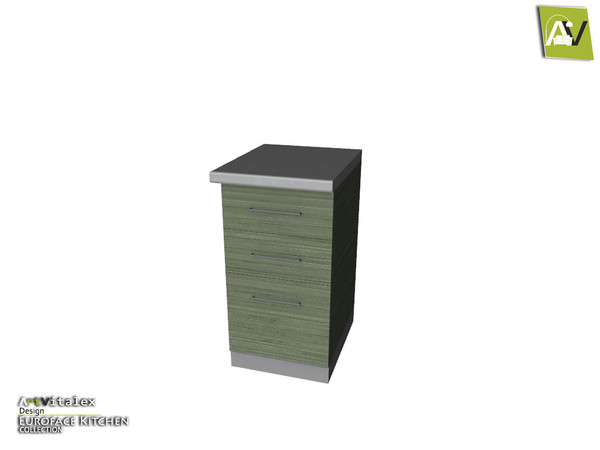 Sims 3 — Euroface Left Counter by ArtVitalex — - Euroface Left Counter - ArtVitalex@TSR, Mar 2015