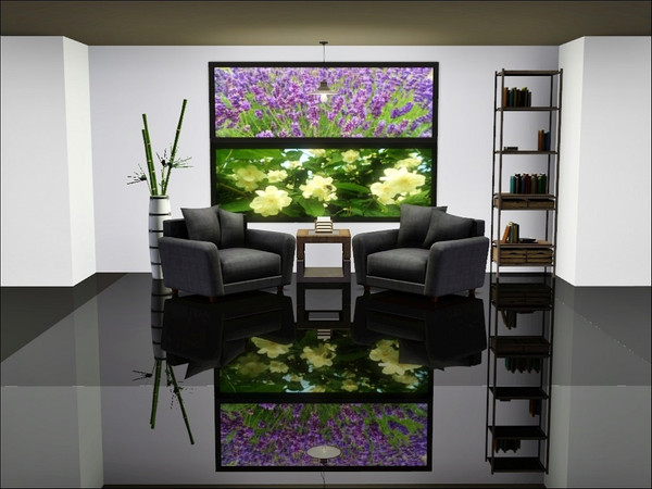 Sims 3 — Scent set by Prickly_Hedgehog — A set of two paintings depicting beautifully smelling things :)