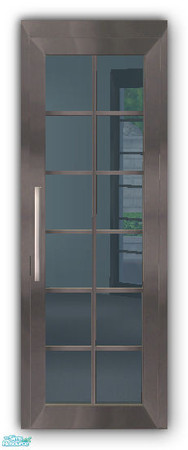Sims 2 — GEAX Door 1-Tile STRAIGHT by simtomatic — You will need to download the 'GEA Window 1-Tile Straight' from the