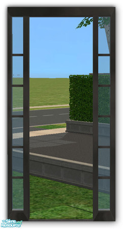 Sims 2 — GEAX Arch 1-Tile DIAGONAL by simtomatic — You will need to download the straight version above AND 'Gea Window