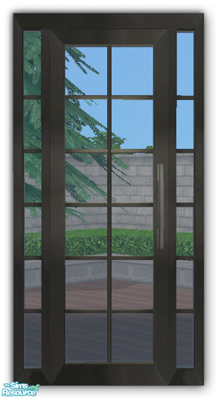 Sims 2 — GEAX Door 1-Tile DIAGONAL by simtomatic — You will need to download the straight version above AND 'Gea Window