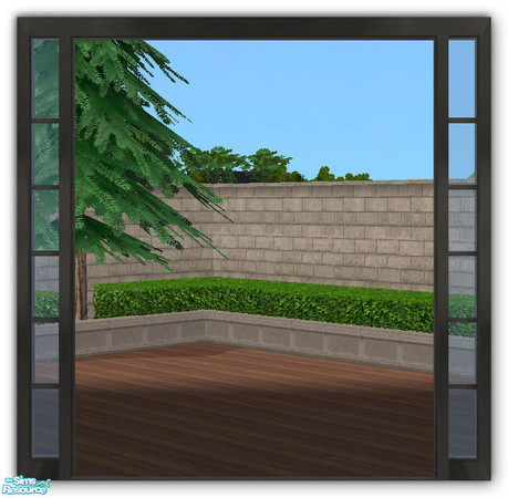 Sims 2 — GEAX Arch 2-Tile DIAGONAL by simtomatic — You will need to download the straight version above AND 'Gea Window