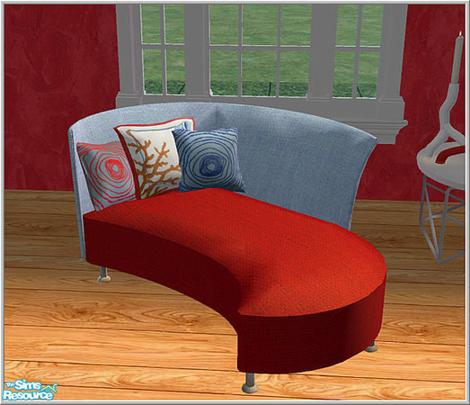 Sims 2 — corall set - B43 Recliner Corall by Birgit43 — 