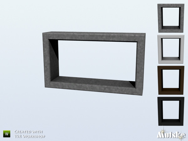 Sims 4 — Window SF Privat 1x1 by Mutske — Part of SF windowset. Made by Mutske.