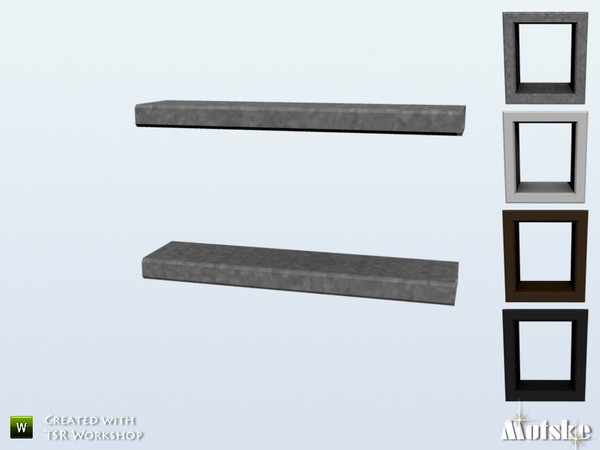 Sims 4 — Window SF Privat Seamless Middle 1x1 by Mutske — Part of SF windowset. Not useable on a diagonal wall. Made by