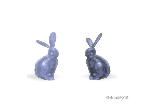 Sims 4 — Easterset 2015 - Bunny1 by ShinoKCR — cute Bunny Sculpture