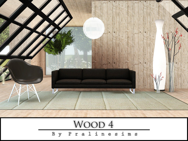 Sims 3 — Wood 4 by Pralinesims — By Pralinesims