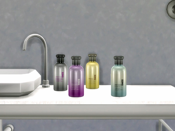 Sims 4 — Bathroom Zing - Bath and Shower Gel by ung999 — Bathroom Zing - Bath and Shower Gel Colors Option: 4