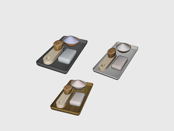 Sims 4 — Bathroom Zing - Bathtub Decor by ung999 — Bathroom Zing - Bathtub Decor Colors option: 3