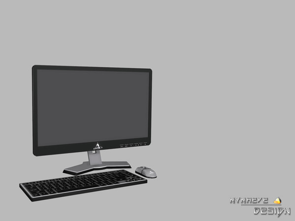Sims 4 — Altara Desktop Computer by NynaeveDesign — Built for heavy use in the corporate environment the Altara Desktop