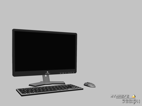 Sims 3 — Altara Desktop Computer by NynaeveDesign — Built for heavy use in the corporate environment the Altara Desktop