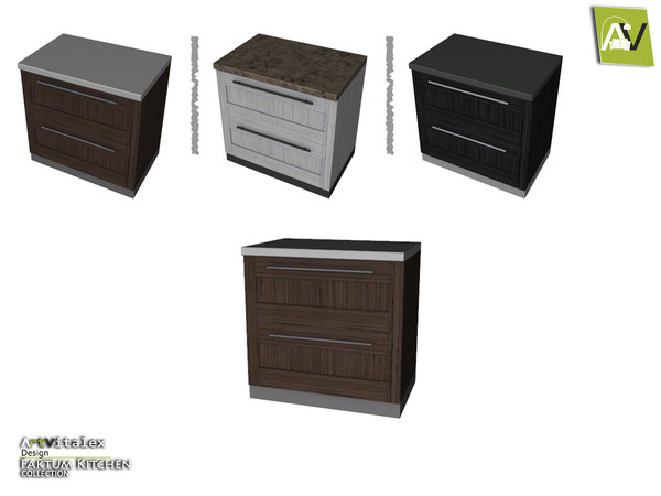 Sims 4 — Faktum Counters by ArtVitalex — - Faktum Counters - ArtVitalex@TSR, Apr 2015