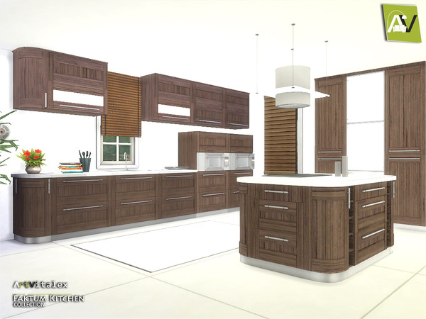 Sims 4 — Faktum Kitchen by ArtVitalex — - Faktum Kitchen - ArtVitalex@TSR, Apr 2015 - All objects three has a different