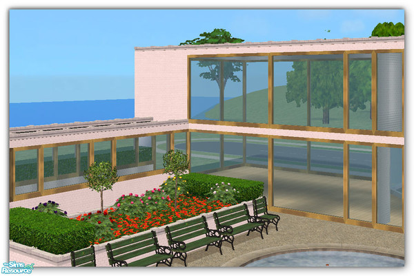 Sims 2 — GEA Doors & Windows Brass Recolour by simtomatic — Recolours all GEA Doors & Windows files in brass. You
