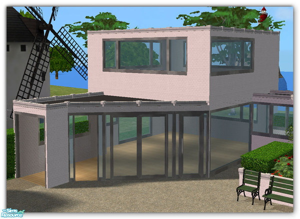 Sims 2 — GEA Doors & Windows Dark Steel Recolour by simtomatic — Recolours all GEA Doors & Windows files in dark