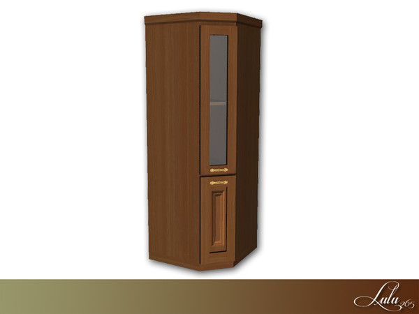 Sims 3 — Classic Kitchen Corner Cupboard by Lulu265 — Part of the classic Kitchen Set CAStable Made by Lulu @