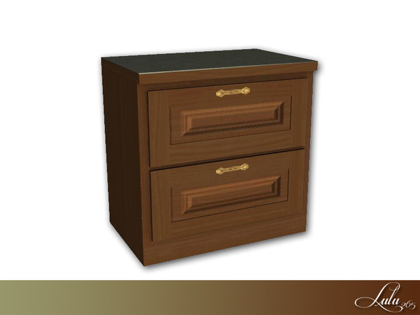 Sims 3 — Classic Kitchen Counter by Lulu265 — Part of the classic Kitchen Set CAStable Made by Lulu @