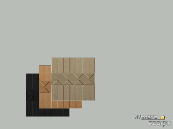 Sims 4 — Altara Parquet by NynaeveDesign — Altara Build Set - Parquet Located in: Build - Floor Patterns - Wood Price: 8
