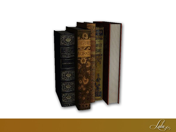 Sims 4 — Carlton Office Books  by Lulu265 — Part of the Carlton Office Set for Sims 4 