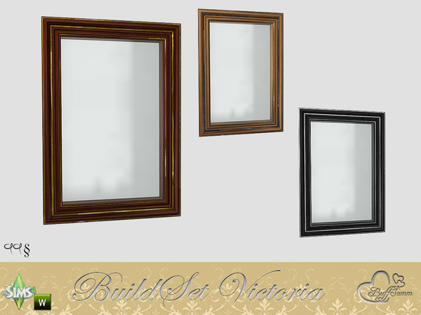 Sims 4 — Victoria Half Window 1x1 clear by BuffSumm — Part of the *BuildSet Victoria*! Created by BuffSumm @ TSR