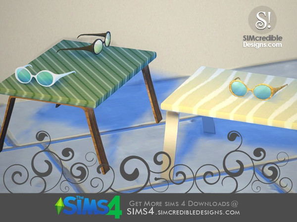 Sims 4 — Summer Illusion sunglasses by SIMcredible! — by SIMcredibledesigns.com available at TSR __________________ * 3