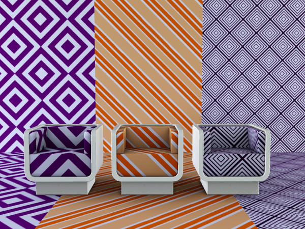 Sims 3 — Geometric 1 by Andreja157 — Patterns created with TSR Workshop's Pattern Tool All 3 can be found in Geometric