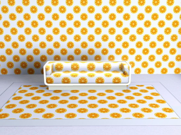 Sims 3 — Orange by Andreja157 — Created with TSR Workshop's Pattern tool