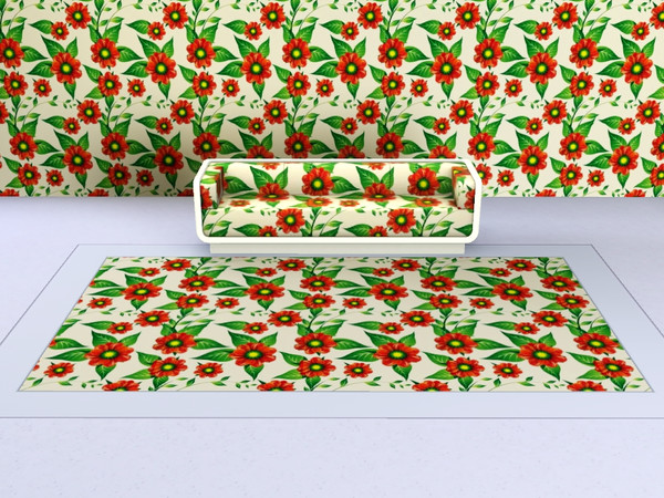 Sims 3 — Flowers 5 by Andreja157 — Created with Create a pattern tool