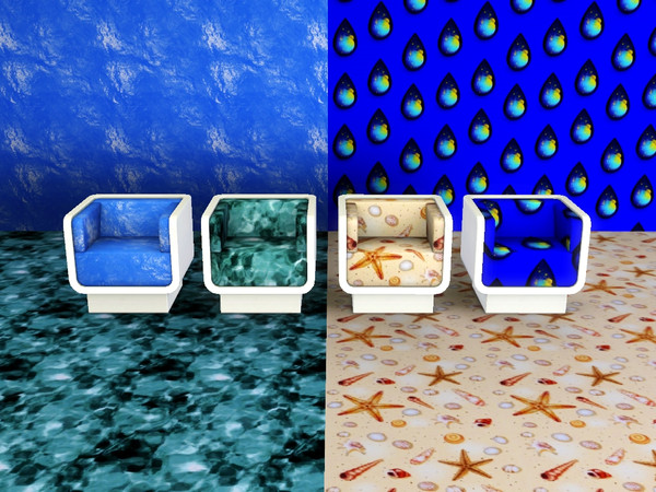 Sims 3 — Water set 1 by Andreja157 — Patterns created with TSR Workshop and Create a pattern tool Category: Themed