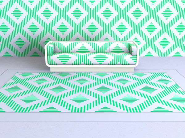 Sims 3 — Striped diamonds by Andreja157 — Created with TSR Workshop's Pattern Tool