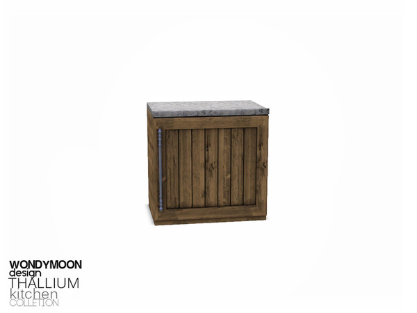 Sims 3 — Thallium Counter by wondymoon — - Thallium Kitchen - Counter - Wondymoon|TSR - Sep'2015