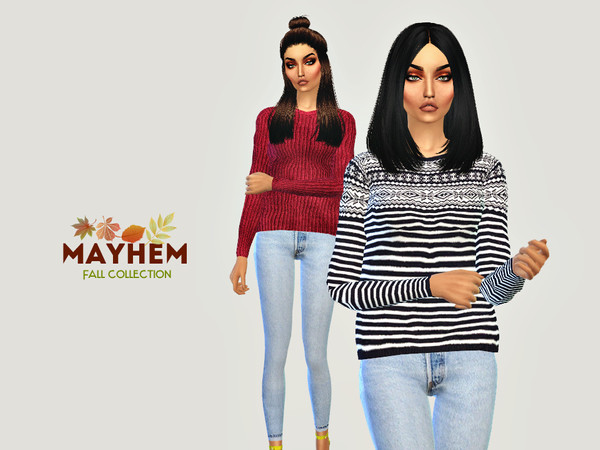 Sims 4 — Fall Collection by mayhem-sims — Hq texture New items 