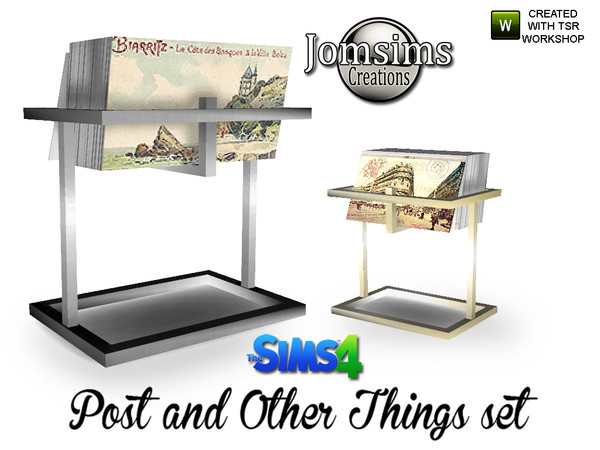 Sims 4 — post and other things Post card by jomsims — post and other things Post card