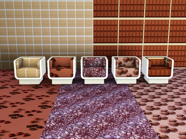 Sims 3 — Chocolate 1 by Andreja157 — Patterns created with Create a pattern tool Category: Fabrics, Tiles&amp;Mosaic