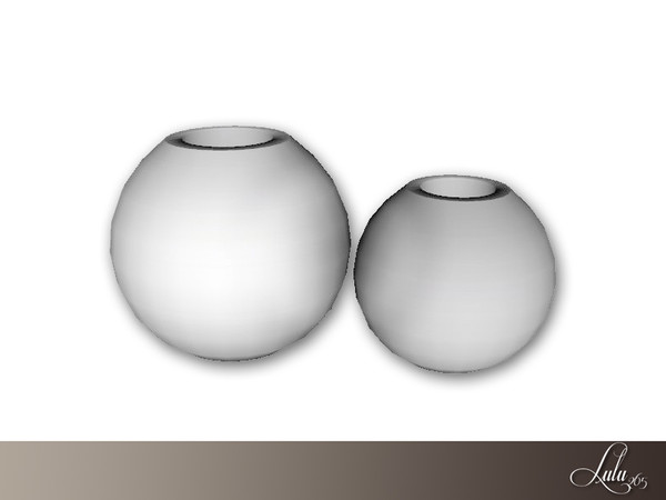 Sims 4 — Contemporary Dining Vases  by Lulu265 — Part of the Contemporary Dining Set
