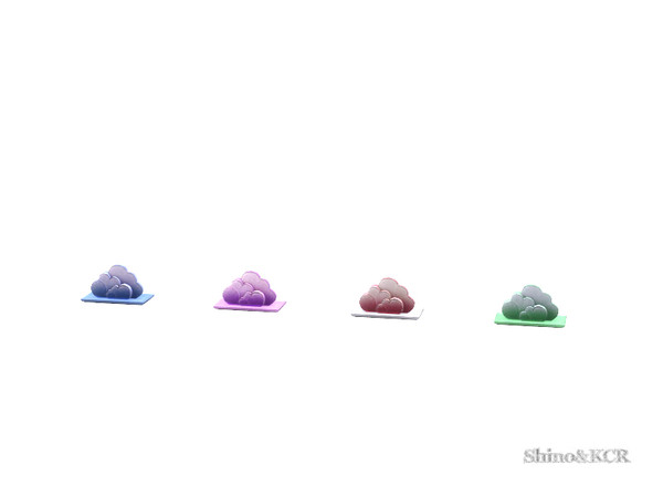 Sims 4 — Loft Bathroom - Soap by ShinoKCR — a little cloud placed on a plate - very unique