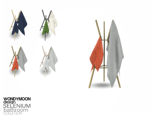 Sims 4 — Selenium Towel Holder by wondymoon — - Selenium Bathroom - Towel Holder - Wondymoon|TSR - Oct'2015