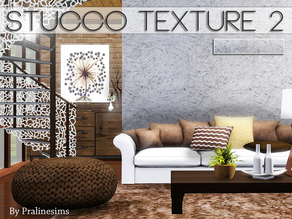 Sims 3 — Stucco Texture 2 by Pralinesims — By Pralinesims