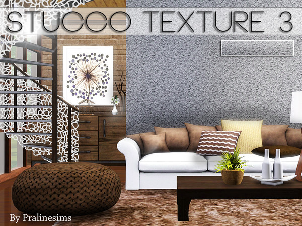 Sims 3 — Stucco Texture 3 by Pralinesims — By Pralinesims
